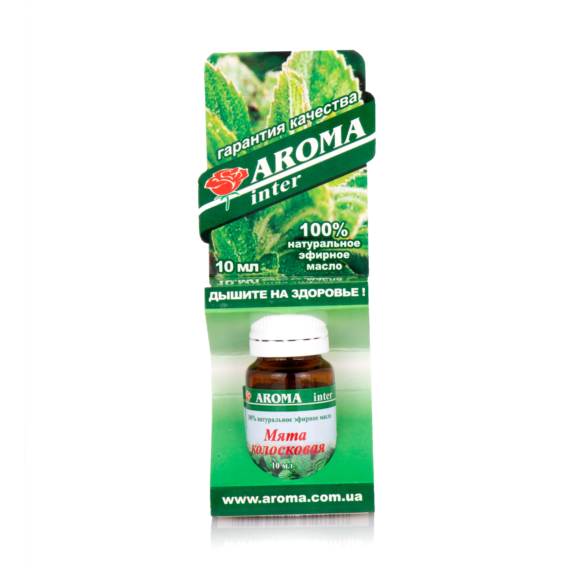 Ефірна олія Aroma Inter М'ята колоскова, 10 мл